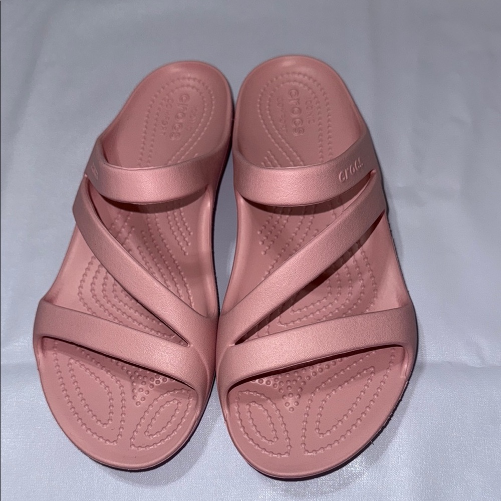 CROCS Women's Pink Sandal Slide